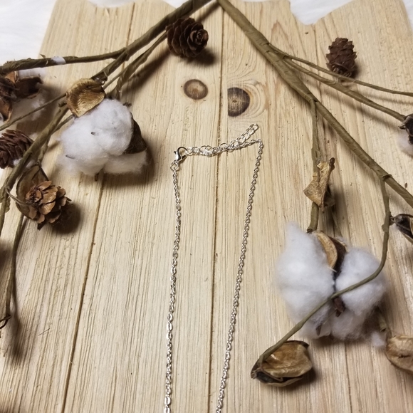 Beautiful Infinity Cross Necklace in SILVER - Picture 8 of 10